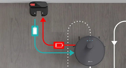 LDS Robot Vacuum Cleaner with 4000Pa Suction | Multi-Map Navigation, App & Alexa Control, Pet Hair Friendly
