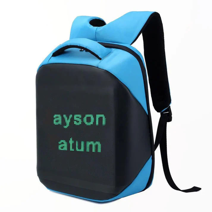 Smart LED Display Advertising Backpack – Large Capacity Outdoor Digital Screen