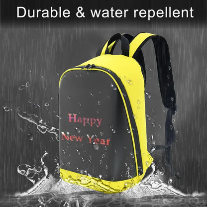 Smart LED Display Advertising Backpack – Large Capacity Outdoor Digital Screen