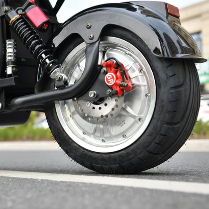 4000W City Electric Scooter | 60–70KM/H Top Speed, 60V 25Ah Battery, 250KG Load Capacity