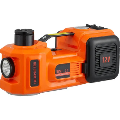 5 Ton 12V Electric Hydraulic Car Jack with Impact Wrench & Tire Inflator