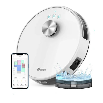 LDS Robot Vacuum Cleaner with 4000Pa Suction | Multi-Map Navigation, App & Alexa Control, Pet Hair Friendly