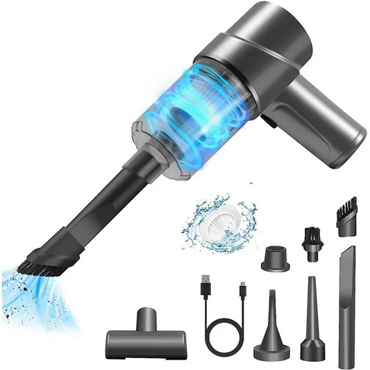 120W Mini Handheld Car Vacuum Cleaner | High-Power Portable Auto Interior Cleaner